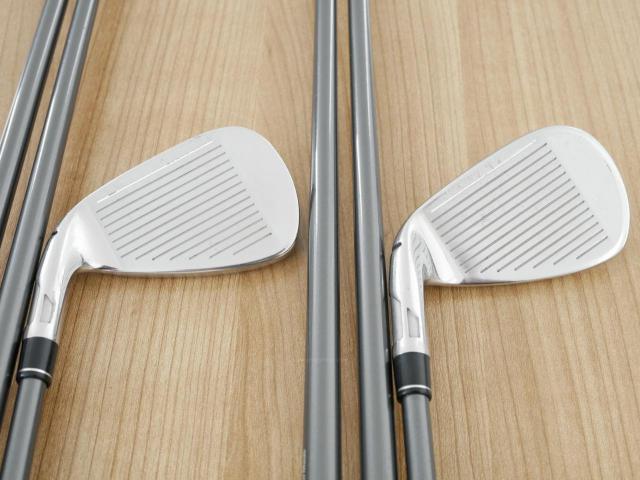 Iron set : Taylormade : ชุดเหล็ก Taylormade SIM MAX OS (ออกปี 2020 Japan Spec.) มีเหล็ก 6-Pw,Aw (6 ชิ้น) ก้านกราไฟต์ Mitsubishi Tensei TM60 Flex R