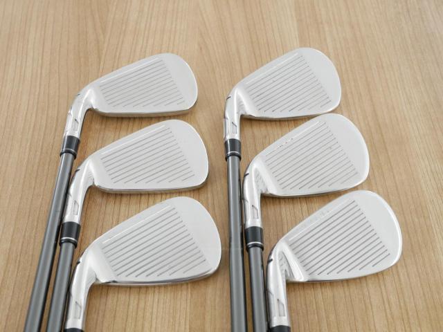 Iron set : Taylormade : ชุดเหล็ก Taylormade SIM MAX OS (ออกปี 2020 Japan Spec.) มีเหล็ก 6-Pw,Aw (6 ชิ้น) ก้านกราไฟต์ Mitsubishi Tensei TM60 Flex R