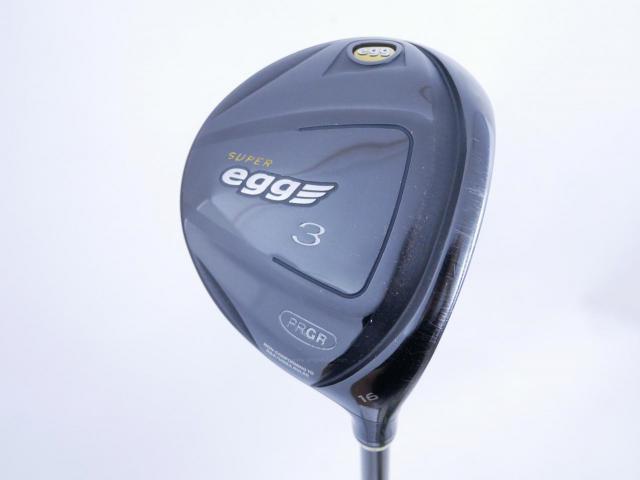 Fairway Wood : PRGR : หัวไม้ 3 PRGR Super Egg (หน้าเด้งเกินกฏ COR 0.84 ออกปี 2018 หายากมาก) Loft 16 Flex R (M-37)