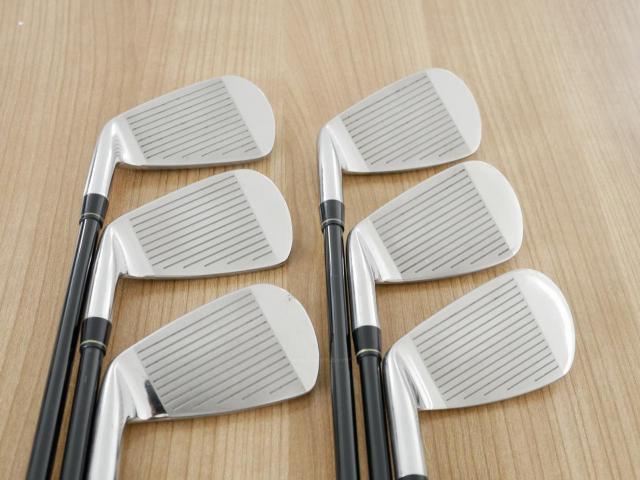 Iron set : Tsuruya : ชุดเหล็ก Tsuruya Goldenprix (ตีง่าย ไกล) มีเหล็ก 5-Pw (6 ชิ้น) ก้านกราไฟต์ Flex R