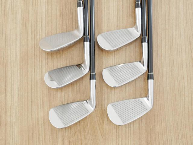 Iron set : Tsuruya : ชุดเหล็ก Tsuruya Goldenprix (ตีง่าย ไกล) มีเหล็ก 5-Pw (6 ชิ้น) ก้านกราไฟต์ Flex R