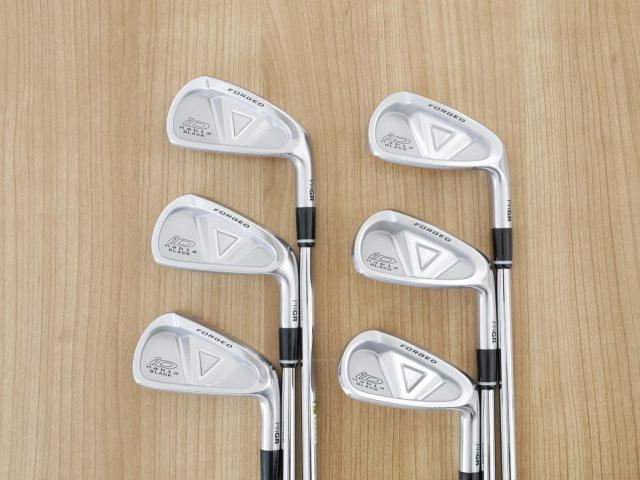 Iron set : PRGR : ชุดเหล็ก PRGR ID Nabla Black (Forged) มีเหล็ก 5-Pw (6 ชิ้น) ก้านเหล็ก SSIII 95 กรัม Flex S (M-43)