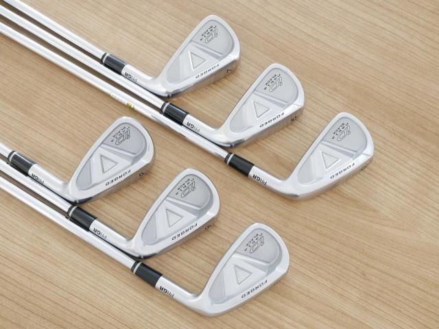 Iron set : PRGR : ชุดเหล็ก PRGR ID Nabla Black (Forged) มีเหล็ก 5-Pw (6 ชิ้น) ก้านเหล็ก SSIII 95 กรัม Flex S (M-43)