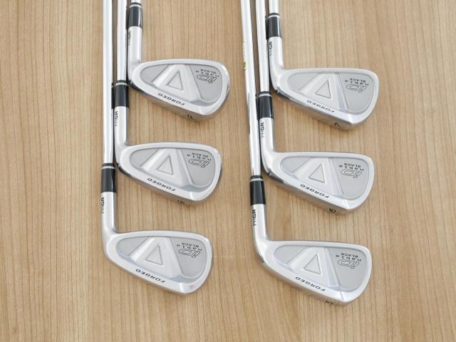 Iron set : PRGR : ชุดเหล็ก PRGR ID Nabla Black (Forged) มีเหล็ก 5-Pw (6 ชิ้น) ก้านเหล็ก SSIII 95 กรัม Flex S (M-43)