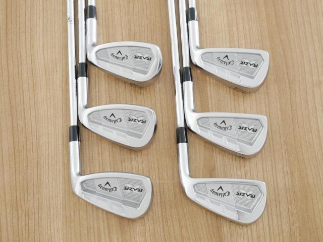 Iron set : Callaway : ชุดเหล็ก Callaway RAZR X Forged มีเหล็ก 5-Pw (6 ชิ้น) ก้านเหล็ก Memphis 10 Flex SR