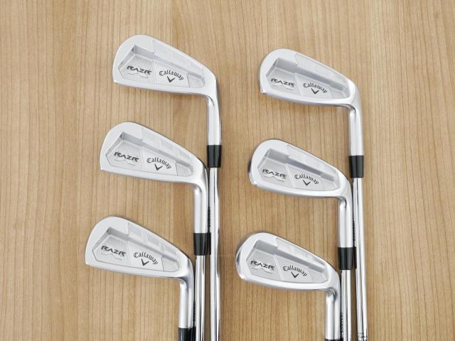 Iron set : Callaway : ชุดเหล็ก Callaway RAZR X Forged มีเหล็ก 5-Pw (6 ชิ้น) ก้านเหล็ก Memphis 10 Flex SR