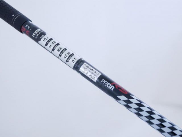 Driver : PRGR : ไดรเวอร์ PRGR ID Nabla RS 01 (460cc.) Loft 10.5 ก้าน M-40 Flex SR