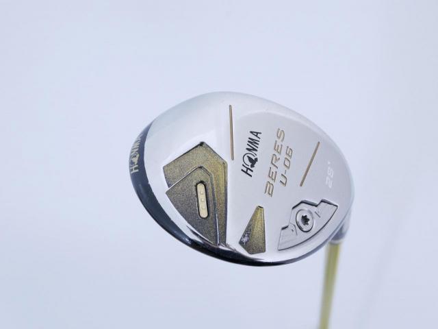 Fairway Wood : Honma : **ก้าน 3 ดาว** ไม้กระเทย Honma Beres U-06 (ปี 2019) Loft 28 ก้าน ARMRQ X (47) Flex SR (3 ดาว)