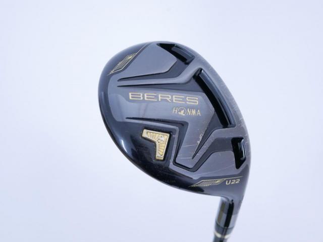 Fairway Wood : Honma : ไม้กระเทย Honma Beres Black (รุ่นปี 2023) Loft 22 ก้าน Honma ARMRQ MX Flex S