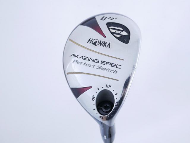 Fairway Wood : Honma : **ก้าน 3 ดาว** ไม้กระเทย Honma Amazing Spec PerfectSwitch Loft 22 ก้าน ARMRQ 6 FLex R (3 ดาว)