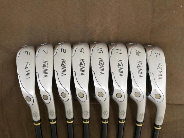 Iron set : Honma : ชุดเหล็ก Honma Beres MG700 Forged มีเหล็ก 6-11,Aw,Sw (8 ชิ้น ระยะเทียบเท่า 5-Pw,Aw,Sw) ก้าน ARMRQ UD54 Flex R (2 ดาว)