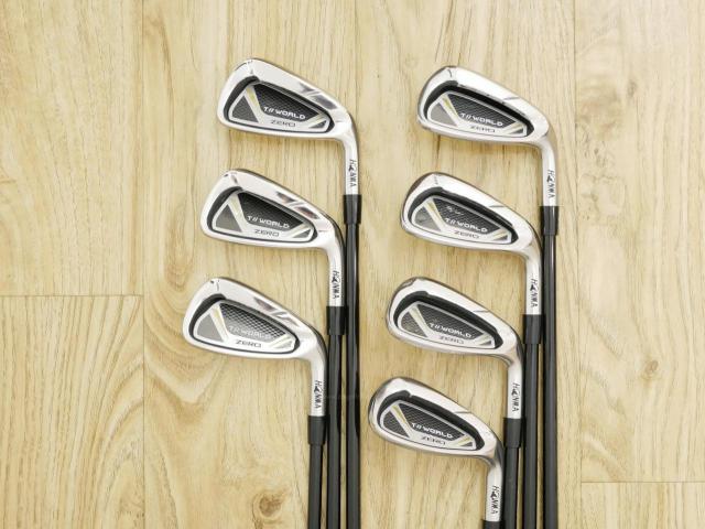 Iron set : Honma : ชุดเหล็ก Honma Tour World ZERO (ใบใหญ่ ตีง่าย ไกล) มีเหล็ก 6-10,Aw,Sw (7 ชิ้น) ก้านกราไฟต์ Flex R