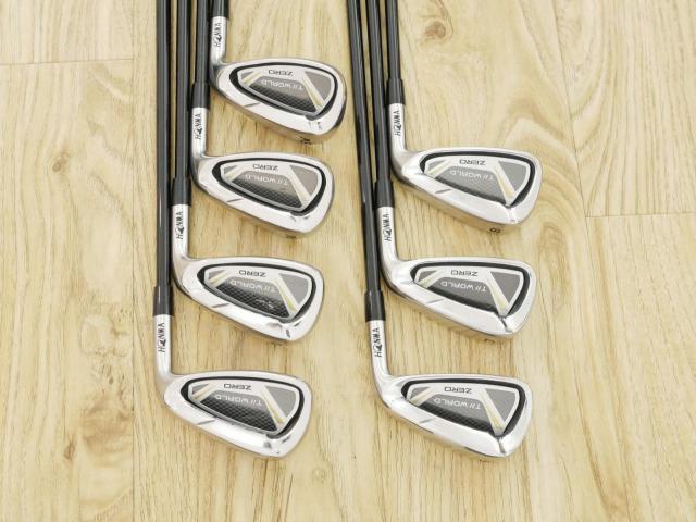 Iron set : Honma : ชุดเหล็ก Honma Tour World ZERO (ใบใหญ่ ตีง่าย ไกล) มีเหล็ก 6-10,Aw,Sw (7 ชิ้น) ก้านกราไฟต์ Flex R