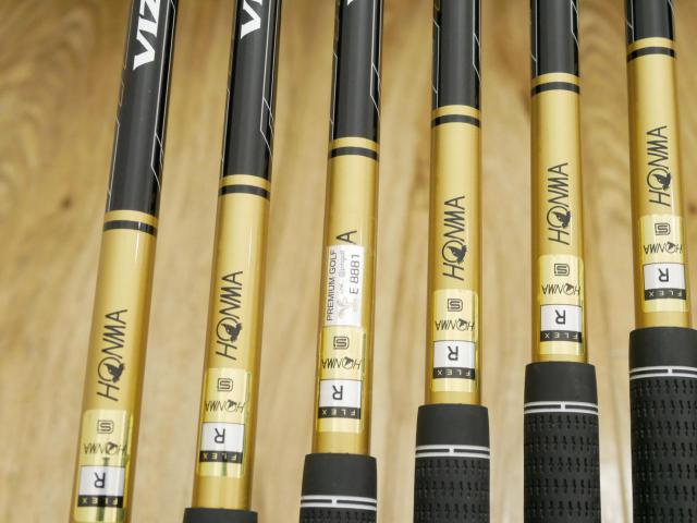 Iron set : Honma : ชุดเหล็ก Honma Tour World ZERO (ใบใหญ่ ตีง่าย ไกล) มีเหล็ก 6-10,Aw,Sw (7 ชิ้น) ก้านกราไฟต์ Flex R