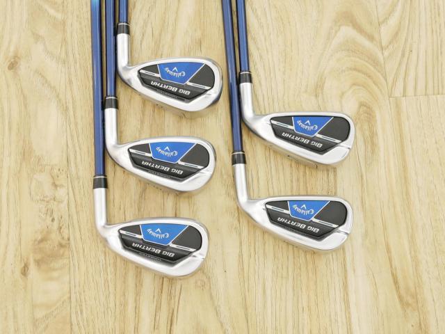 Iron set : Callaway : ชุดเหล็ก Callaway Big Bertha B21 (ออกปี 2021 ตีง่ายที่สุดของ Callaway) มีเหล็ก 6-Pw (5 ชิ้น) ก้านกราไฟต์  Speeder Evolution Flex R