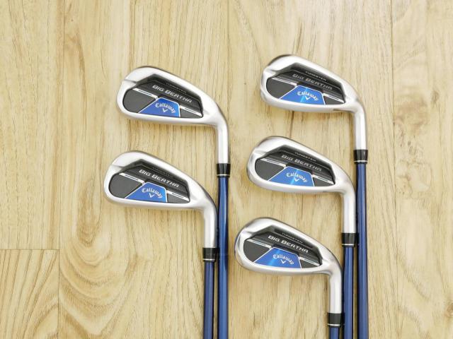 Iron set : Callaway : ชุดเหล็ก Callaway Big Bertha B21 (ออกปี 2021 ตีง่ายที่สุดของ Callaway) มีเหล็ก 6-Pw (5 ชิ้น) ก้านกราไฟต์  Speeder Evolution Flex R