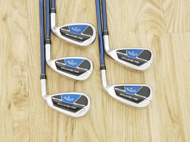 Iron set : Callaway : ชุดเหล็ก Callaway Big Bertha B21 (ออกปี 2021 ตีง่ายที่สุดของ Callaway) มีเหล็ก 6-Pw (5 ชิ้น) ก้านกราไฟต์  Speeder Evolution Flex R