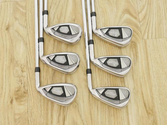 Iron set : Callaway : ชุดเหล็ก Callaway Rogue Star CF18 (ออกปี 2018 ตีง่าย ไกลมากๆ) มีเหล็ก 5-Pw (6 ชิ้น) ก้านเหล็ก NS Pro ZELOS 7 Flex S