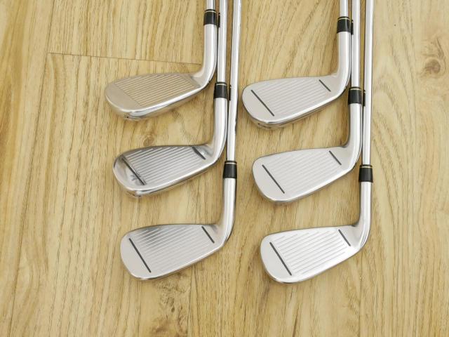 Iron set : Taylormade : ชุดเหล็ก Taylormade Gloire G (รุ่นท๊อปสุด ตีไกลมากๆ เหล็ก 7 Loft 26.5 หน้าเด้ง) มีเหล็ก 6-Pw,Aw (6 ชิ้น) ก้านเหล็ก NS Pro 830 Flex S