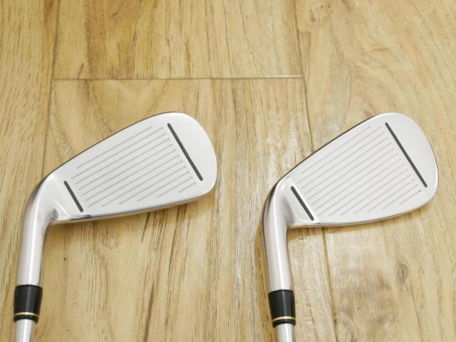 Iron set : Taylormade : ชุดเหล็ก Taylormade Gloire G (รุ่นท๊อปสุด ตีไกลมากๆ เหล็ก 7 Loft 26.5 หน้าเด้ง) มีเหล็ก 6-Pw,Aw (6 ชิ้น) ก้านเหล็ก NS Pro 830 Flex S