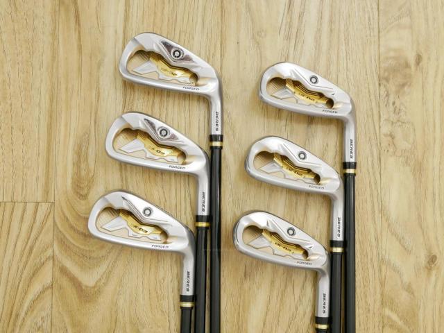 Iron set : Honma : ชุดเหล็ก Honma Beres IS-02 (หน้าเด้ง Forged) มีเหล็ก 6-11 (6 ชิ้น เทียบเท่า 5-Pw) ก้าน ARMRQ 6 (45) Flex R (2 ดาว)