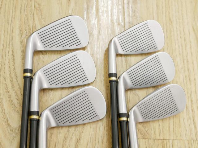 Iron set : Honma : ชุดเหล็ก Honma Beres IS-02 (หน้าเด้ง Forged) มีเหล็ก 6-11 (6 ชิ้น เทียบเท่า 5-Pw) ก้าน ARMRQ 6 (45) Flex R (2 ดาว)