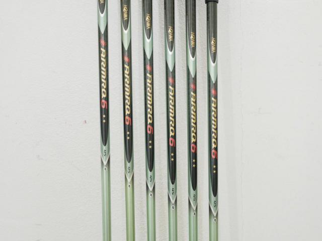 Iron set : Honma : ชุดเหล็ก Honma Beres IS-02 (หน้าเด้ง Forged) มีเหล็ก 6-11 (6 ชิ้น เทียบเท่า 5-Pw) ก้าน ARMRQ 6 (45) Flex R (2 ดาว)