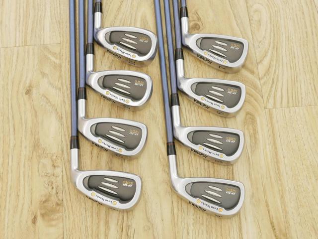 Iron set : Honma : ชุดเหล็ก Honma TwinMarks AP-301 MRS (หน้าเด้ง Titanium) มีเหล็ก 4-11 (8 ชิ้น) ก้านกราไฟต์ Flex R (2 ดาว)