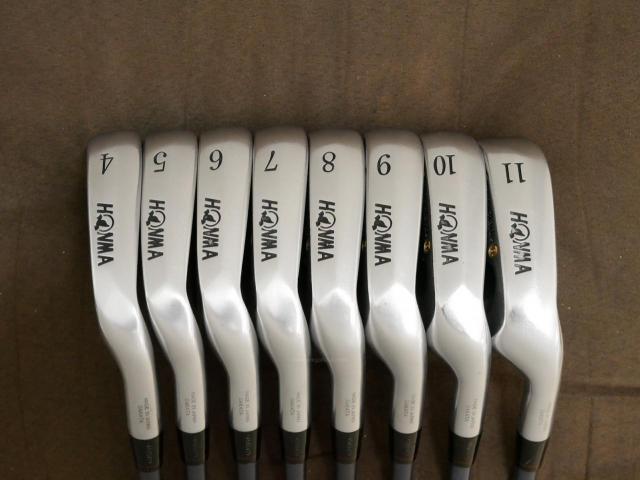 Iron set : Honma : ชุดเหล็ก Honma TwinMarks AP-301 MRS (หน้าเด้ง Titanium) มีเหล็ก 4-11 (8 ชิ้น) ก้านกราไฟต์ Flex R (2 ดาว)