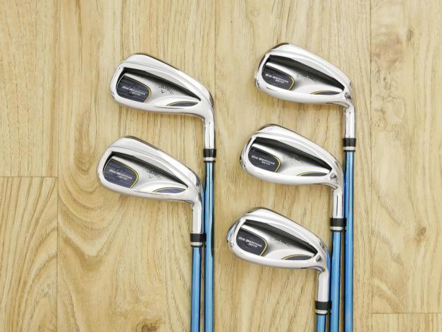 Iron set : Callaway : ชุดเหล็ก Callaway Big Bertha Beta (ใบใหญ่ ตีง่าย ไกล) มีเหล็ก 6-Pw (5 ชิ้น) ก้านเหล็ก True Temper ALLOY BLUE R300