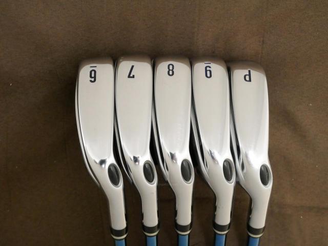 Iron set : Callaway : ชุดเหล็ก Callaway Big Bertha Beta (ใบใหญ่ ตีง่าย ไกล) มีเหล็ก 6-Pw (5 ชิ้น) ก้านเหล็ก True Temper ALLOY BLUE R300