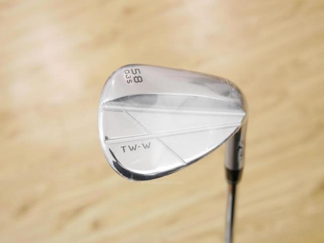 Wedge : Honma : **ของใหม่ ยังไม่แกะพลาสติก** Wedge Honma Tour World TW-W CNC Milled (รุ่นล่าสุด ออกปี 2024) Loft 58 ก้านเหล็ก Dynamic Gold S200