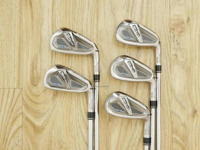 Iron set : Taylormade : ชุดเหล็ก Taylormade SIM 2 MAX OS (ออกปี 2021 Japan Spec. ตีไกลสุดๆ หน้าเด้ง เหล็ก 7 Loft 25.5) มีเหล็ก 6-Pw (5 ชิ้น) ก้านเหล็ก KBS Max MT 85 Flex R