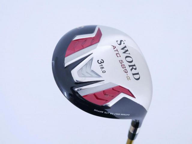 Fairway Wood : Katana : หัวไม้ 3 Katana Sword ATC-589a (ปี 2015) Loft 16 ก้าน Speeder 589 Flex R