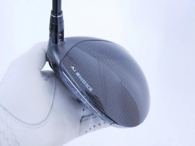 Driver : Callaway : ไดรเวอร์ Callaway Paradym Ai SMOKE Triple Diamond (รุ่นล่าสุด ปี 2024 Low Spin สุดๆๆ) Loft 10.5 (ปรับได้) ก้าน Mitsubishi TENSEI 55 Flex S