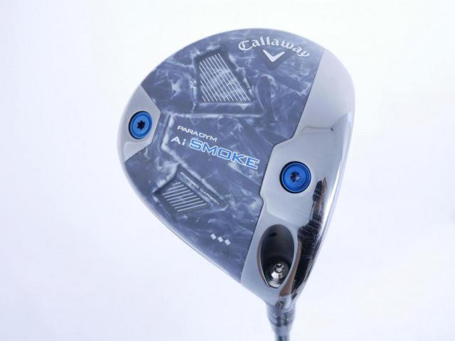 Driver : Callaway : ไดรเวอร์ Callaway Paradym Ai SMOKE Triple Diamond (รุ่นล่าสุด ปี 2024 Low Spin สุดๆๆ) Loft 9 (ปรับได้) ก้าน Mitsubishi TENSEI 50 Flex S