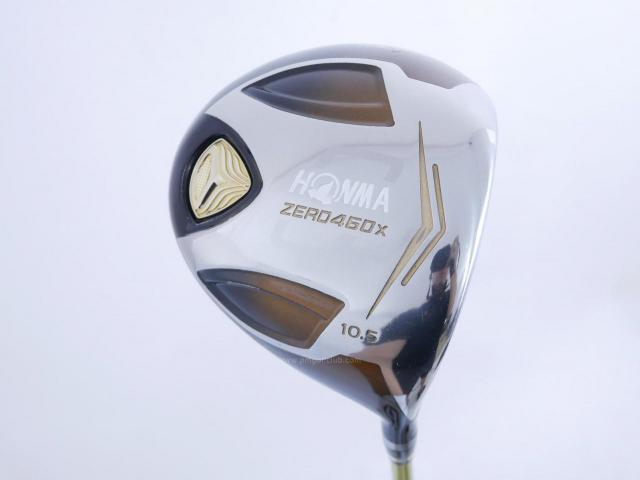 Driver : Honma : **ก้าน 3 ดาว** ไดรเวอร์ Honma ZERO 460x Limited (หน้าเด้งเกินกฏ รุ่นพิเศษ มีเพียง 2500 อันทั่วโลก) Loft 10.5 ก้าน ARMRQ X 47 Flex SR (3 ดาว)