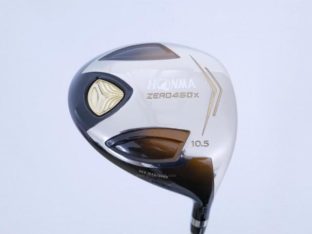 Driver : Honma : **ก้าน 3 ดาว** ไดรเวอร์ Honma ZERO 460x Limited (หน้าเด้งเกินกฏ รุ่นพิเศษ มีเพียง 2500 อันทั่วโลก) Loft 10.5 ก้าน ARMRQ X 47 Flex SR (3 ดาว)