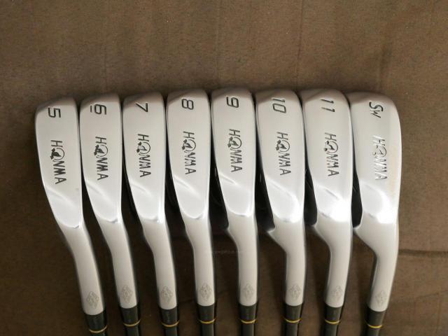 Iron set : Honma : ชุดเหล็ก Honma Beres MG802 (หน้าเด้ง) มีเหล็ก 5-11,Sw (8 ชิ้น) ก้าน ARMRQ UD54 Flex R (2 ดาว)