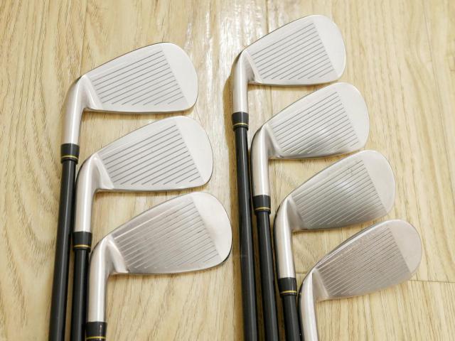 Iron set : Katana : ชุดเหล็ก Katana Snipe Iron SF-1 (หน้าเด้ง) มีเหล็ก 6-Pw,Aw,Sw (7 ชิ้น) ก้านกราไฟต์ Flex SR