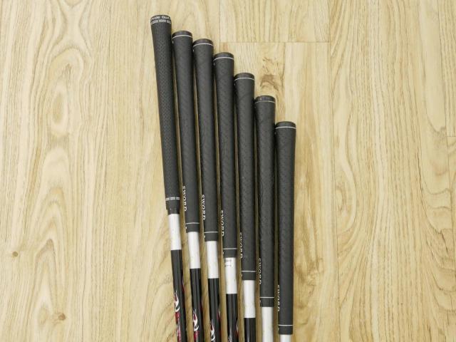 Iron set : Katana : ชุดเหล็ก Katana Snipe Iron SF-1 (หน้าเด้ง) มีเหล็ก 6-Pw,Aw,Sw (7 ชิ้น) ก้านกราไฟต์ Flex SR