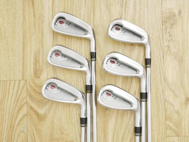 Iron set : PRGR : ชุดเหล็ก PRGR Egg PF Forged (รุ่นปี 2019 ตีง่ายและไกลมากๆ โกงสุดๆ) มีเหล็ก 6-Pw,Aw (6 ชิ้น) ก้านเหล็ก NS Pro 850 Flex S