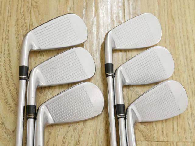 Iron set : PRGR : ชุดเหล็ก PRGR Egg PF Forged (รุ่นปี 2019 ตีง่ายและไกลมากๆ โกงสุดๆ) มีเหล็ก 6-Pw,Aw (6 ชิ้น) ก้านเหล็ก NS Pro 850 Flex S