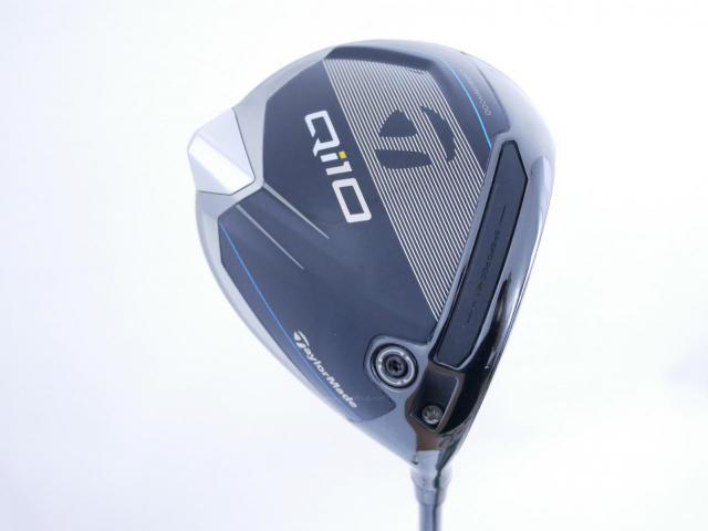 Driver : Taylormade : ไดรเวอร์ Taylormade Qi10 (รุ่นใหม่ล่าสุด ออกปี 2024) Loft 9 (ปรับได้) ก้าน Mitsubishi Diamana TM50 Flex SR