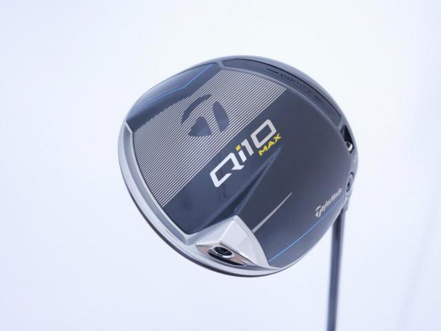 Driver : Taylormade : ไดรเวอร์ Taylormade Qi10 MAX (รุ่นใหม่ล่าสุด ออกปี 2024) Loft 10.5 (ปรับได้) ก้าน Mitsubishi Diamana TM50 Flex SR