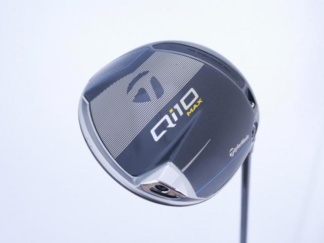 Driver : Taylormade : ไดรเวอร์ Taylormade Qi10 MAX (รุ่นใหม่ล่าสุด ออกปี 2024) Loft 10.5 (ปรับได้) ก้าน Mitsubishi Diamana TM50 Flex S