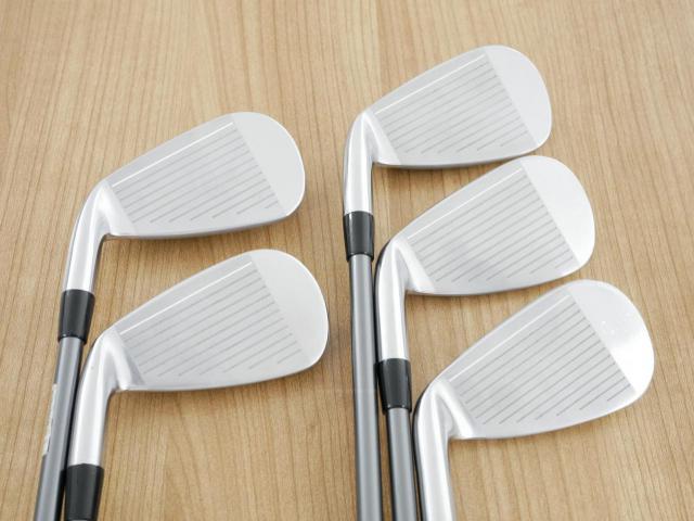 Iron set : Bridgestone : ชุดเหล็ก Bridgestone Tour B JGR HF1 Forged (รุ่นปี 2018 ตีไกลกว่าปกติ 2 เบอร์) มีเหล็ก 7-P1,P2 (5 ชิ้น) ก้านกราไฟต์ Fujikura Air Speeder (R)