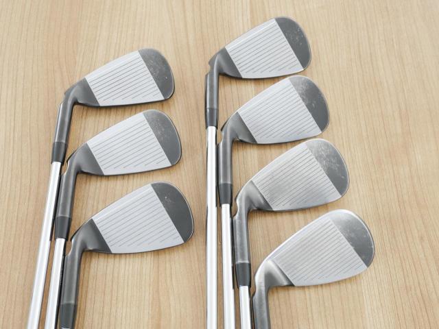 Iron set : Ping : ชุดเหล็ก Ping G710 (ปี 2021 Japan Spec. ใบใหญ่ ง่ายที่สุด ไกลที่สุดของ Ping) มีเหล็ก 6-Pw,Aw,Sw (7 ชิ้น)  ก้านเหล็ก NS Pro 950 NEO Flex R