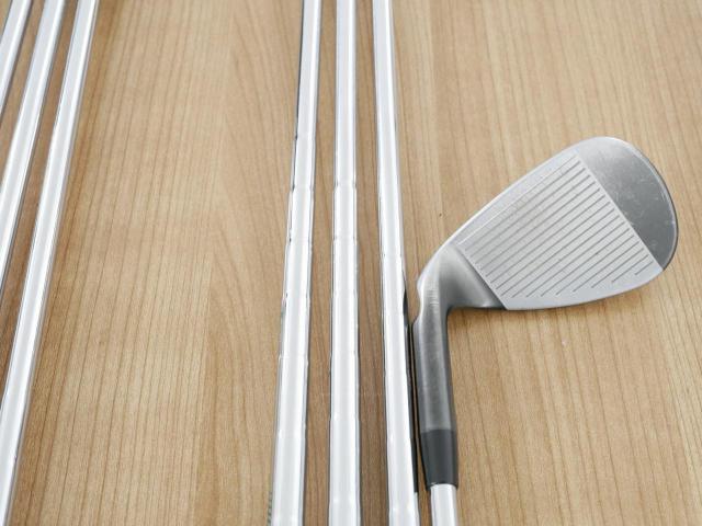 Iron set : Ping : ชุดเหล็ก Ping G710 (ปี 2021 Japan Spec. ใบใหญ่ ง่ายที่สุด ไกลที่สุดของ Ping) มีเหล็ก 6-Pw,Aw,Sw (7 ชิ้น)  ก้านเหล็ก NS Pro 950 NEO Flex R