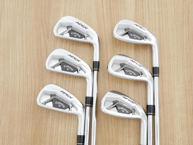 Iron set : Callaway : ชุดเหล็ก Callaway APEX Forged (รุ่นปี 2022) มีเหล็ก 5-Pw (6 ชิ้น) ก้านเหล็ก NS Pro ZELOS 8 Flex S